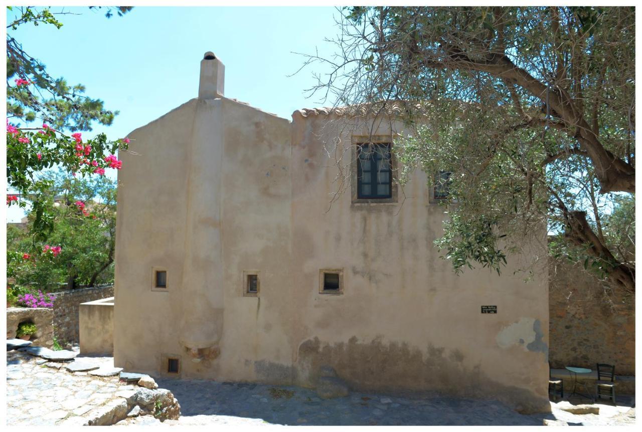 Nefeli Castle Stone House Inside The Fortress Monemvasia Exterior photo